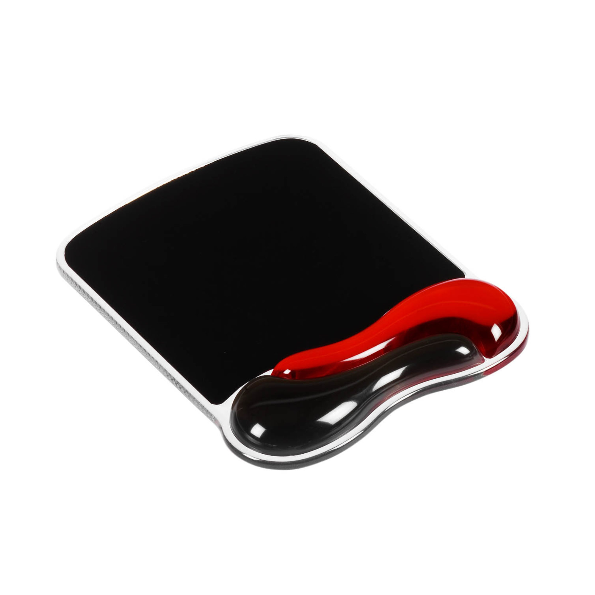 Kensington Mousepad mit Handgelenkauflage Duo Gel schwarz, rot