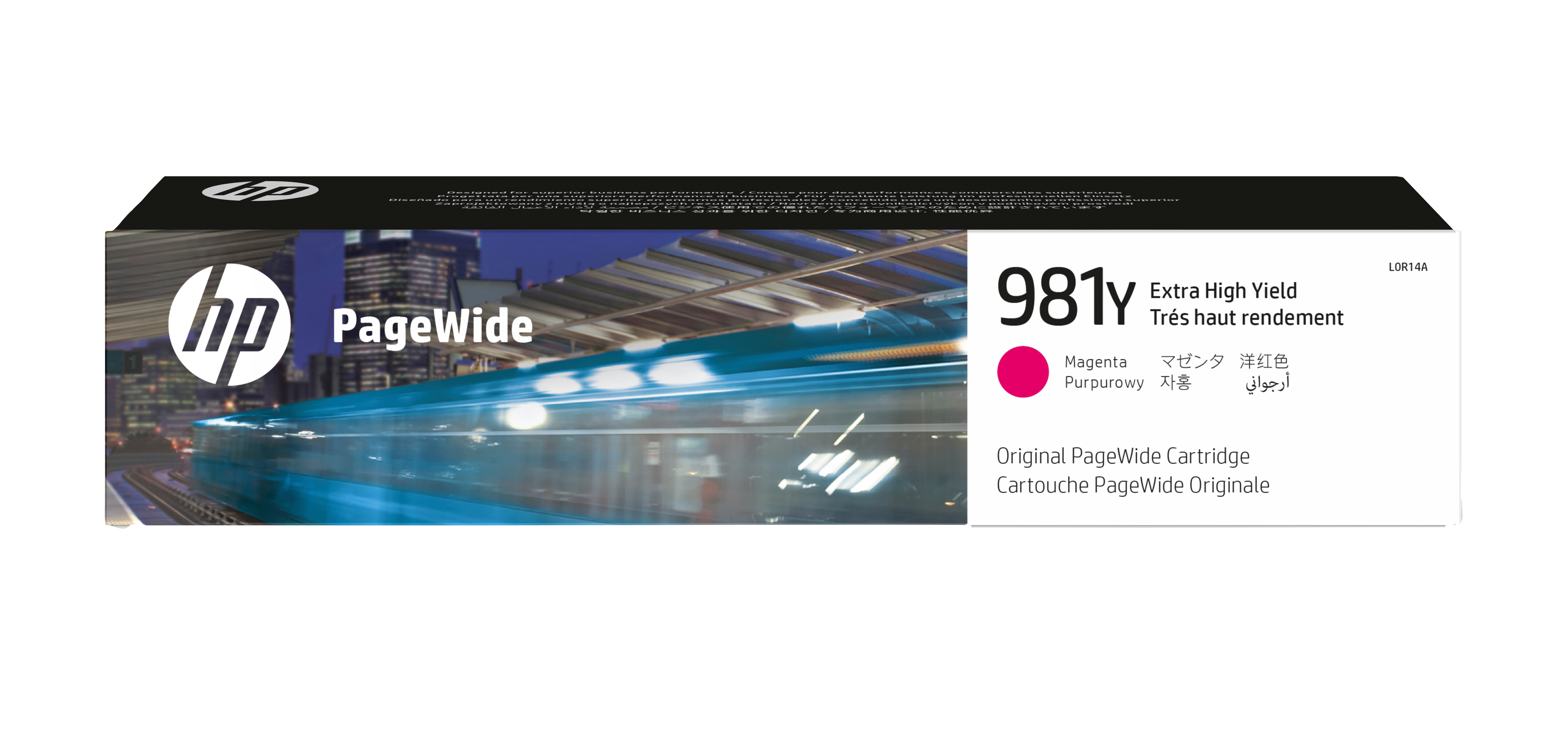 HP 981Y original Extra High Yield Magenta PageWide Cartridge L0R14A