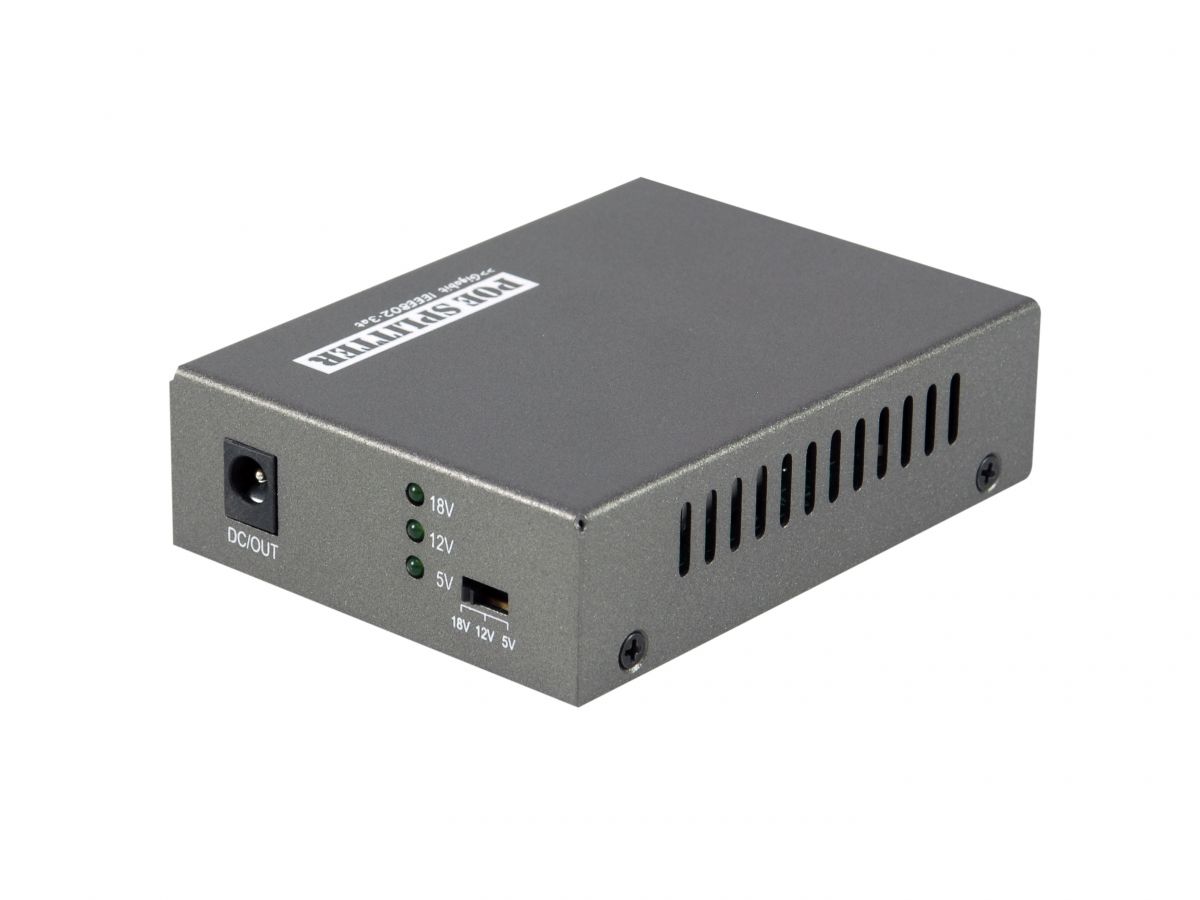LevelOne PoE Gigabit Splitter RJ45 1Gbps