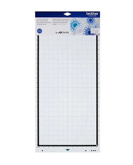 brother CADXMATLOW24 Schneidematte für Schneideplotter leicht klebend 305 x 610 mm (12 x 24 Zoll) für 0,1 - 0,3 mm dickes Material, 1 St.