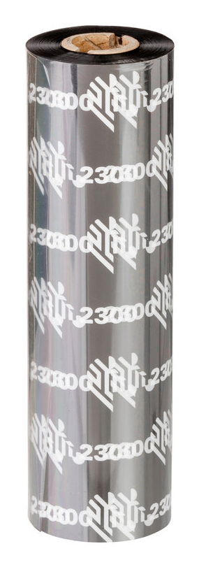 ZEBRA 2300 schwarz Thermo-Druckfolien, 12 Rollen