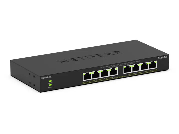 8-PORT POE 1G UNMANAGED SWITCH SWITCH (GS308LP)