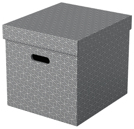 Esselte Home Aufbewahrungsboxen 33,0 l grau 32,0 x 36,5 x 31,5 cm, 3 St.