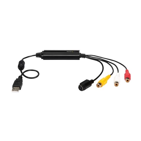 STARTECH.COM USB Video Capture Adapter - S Video / Composite to USB 2.0 Video Capture Cable with TWAIN Support - Analog to Digital C