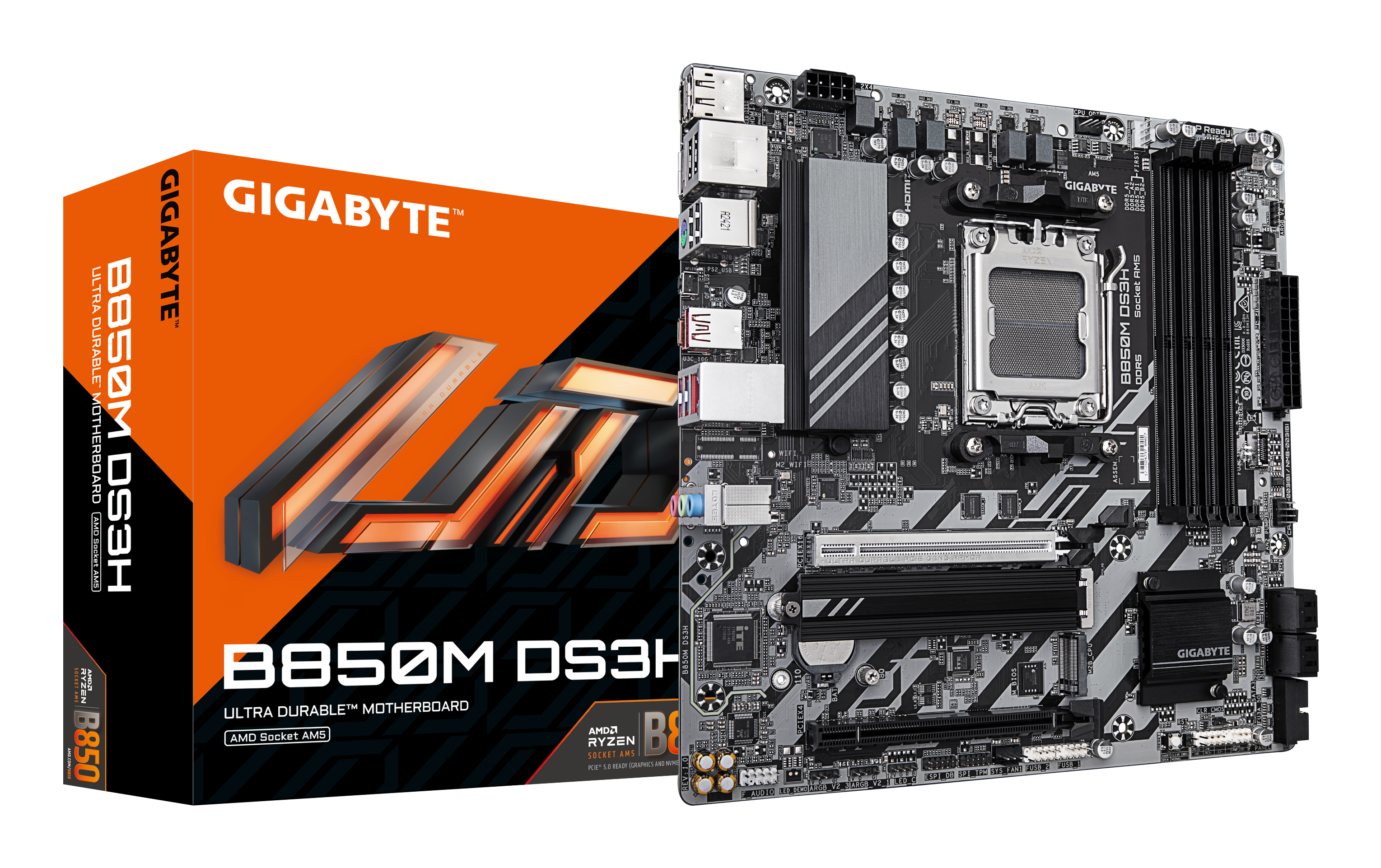 B850M DS3H, Mainboard