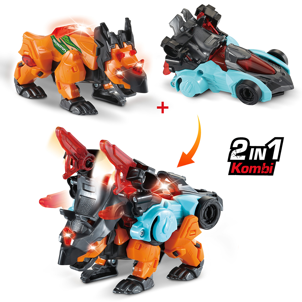 Switch & Go Dinos - Combo Triceratops, Spielfigur