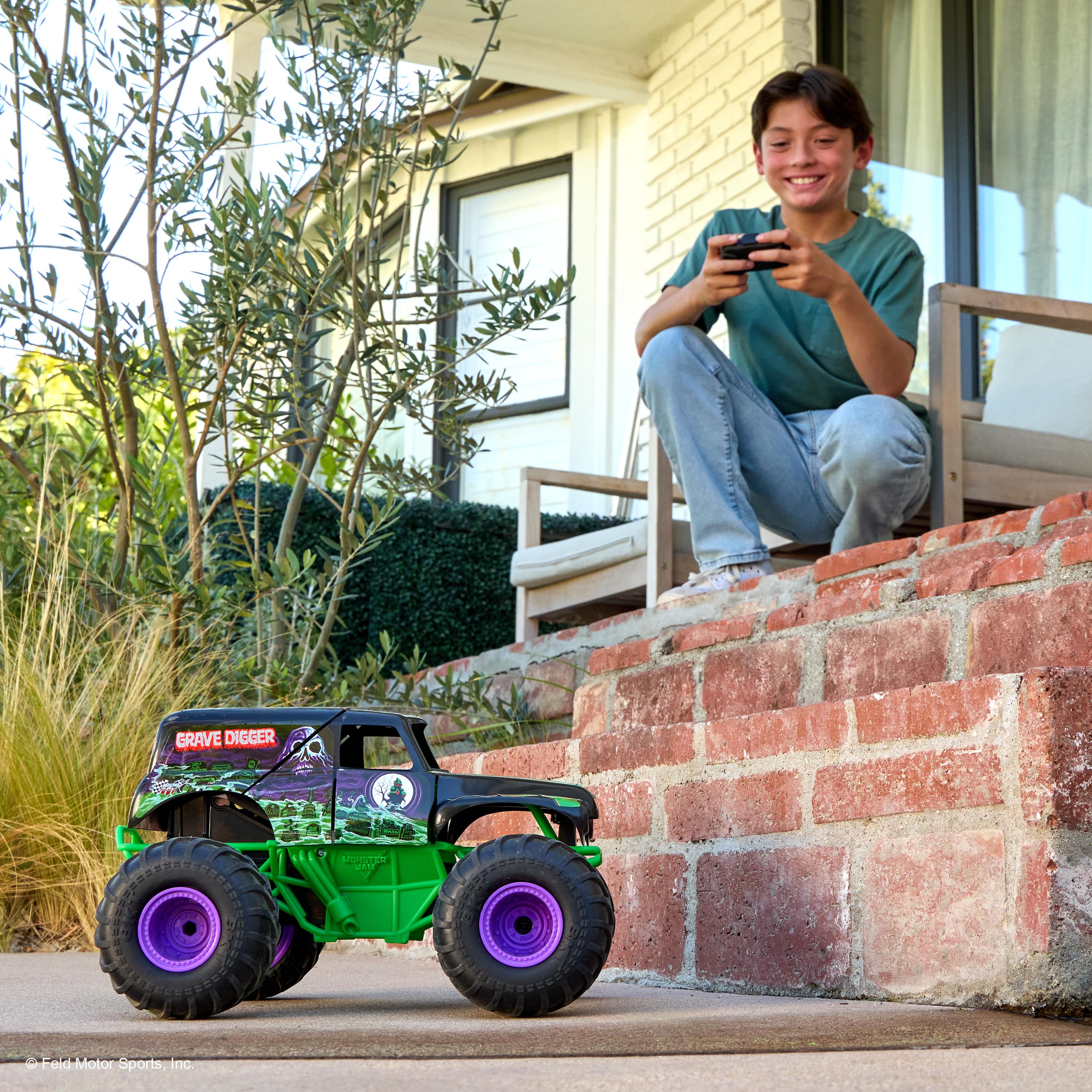 Monster Jam - Smash ''n Bash Grave Digger,, RC