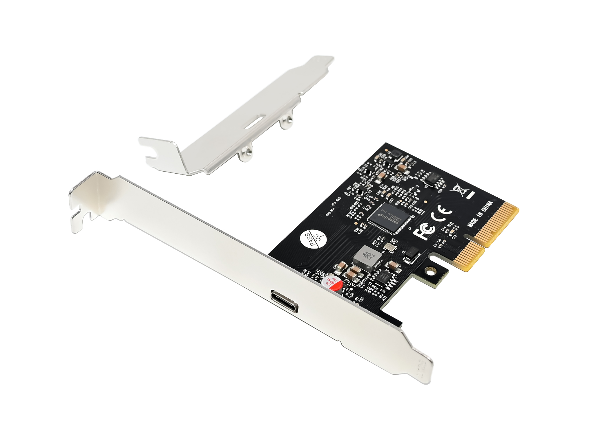 CONCEPTRONIC 4xPCIe3.0 Card 1xUSB-C3.2 Gen2x2 20Gbps