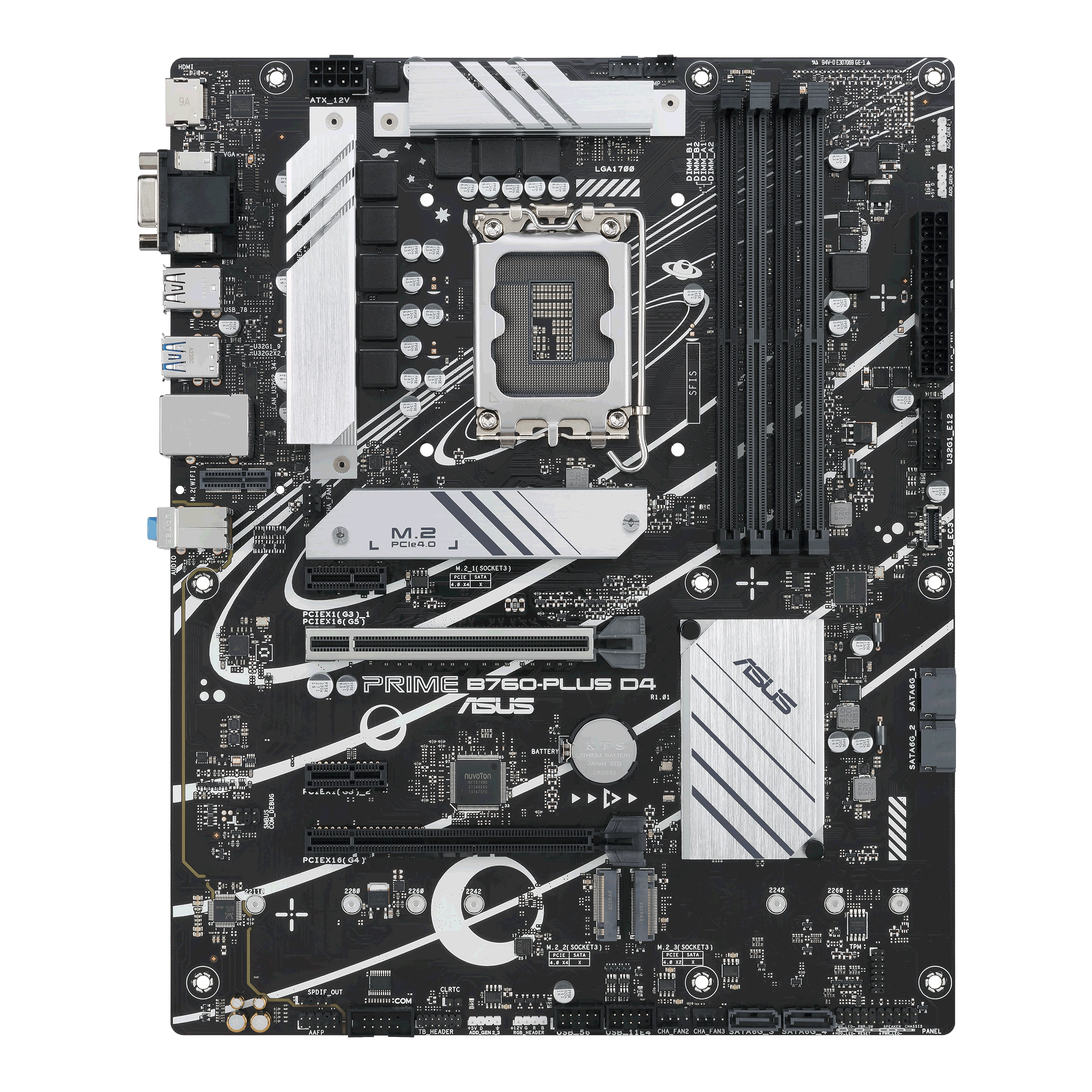 ASUS PRIME B760-PLUS D4 (INTEL,1700,DDR4,ATX)