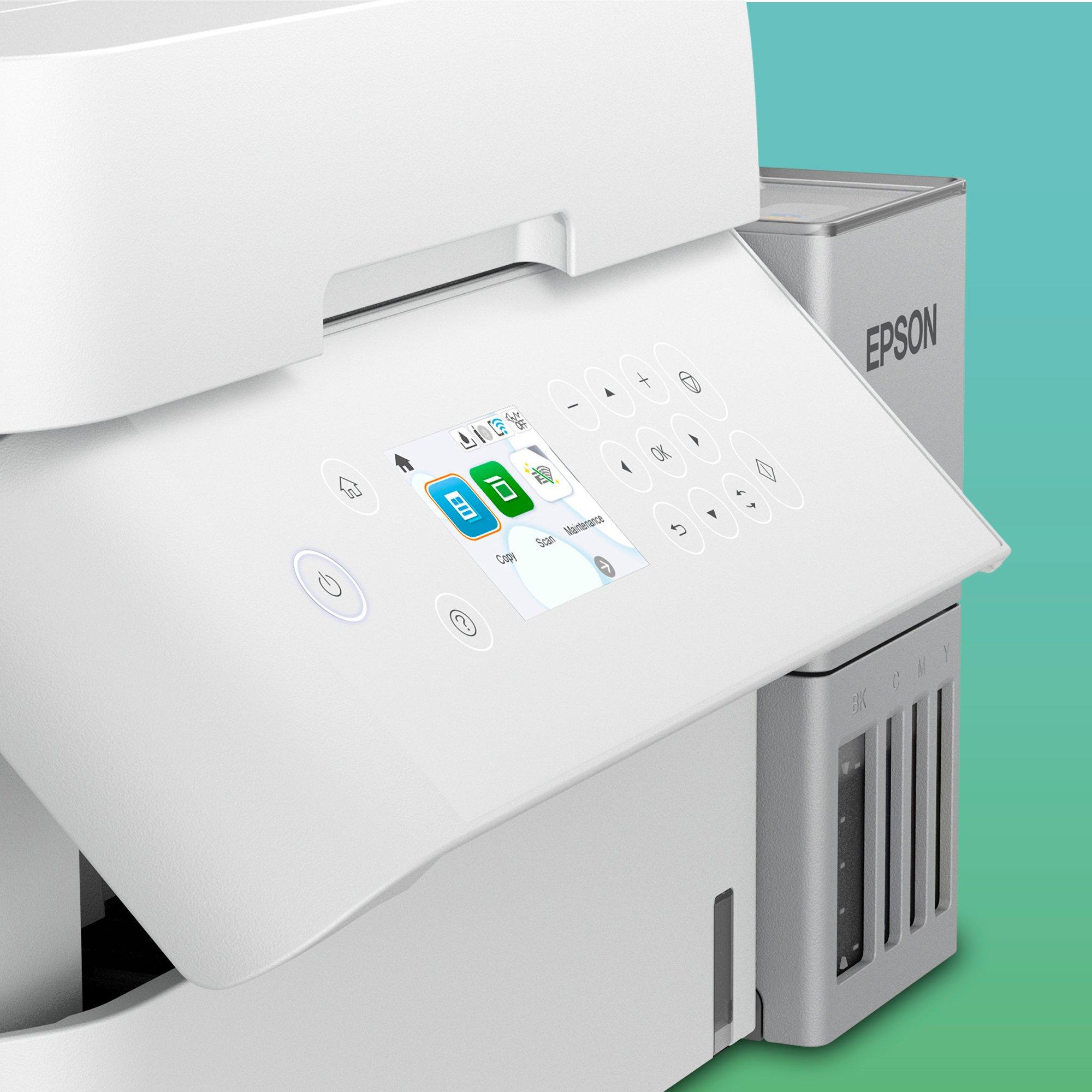 EPSON EcoTank ET-3956 3 in 1 Tintenstrahl-Multifunktionsdrucker weiß