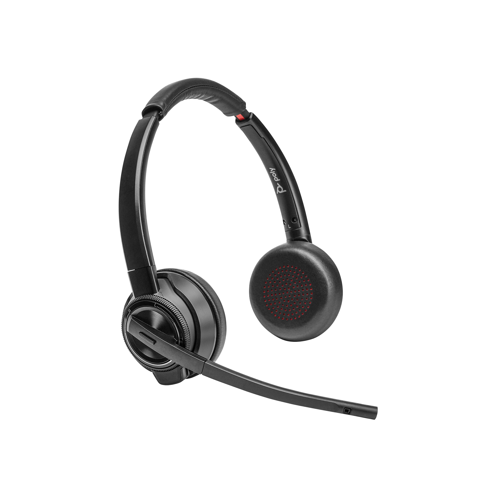 HP Poly Savi 8420 Office Stereo Microsoft Teams Certified DECT 1880-1900 MHz Headset-EURO