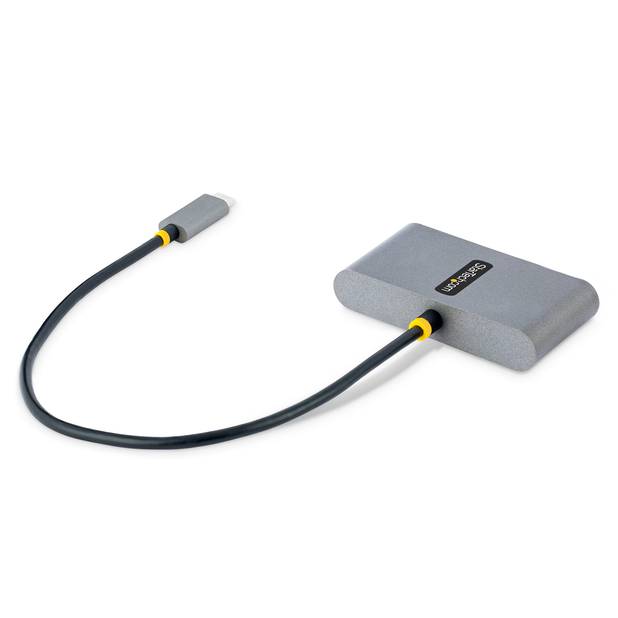 STARTECH.COM 4-Port USB-C Hub with 100W Power Delivery Pass-Through 2x USB-A + 2x USB-C 5Gbps 1ft/30cm Long Cable Portable USB 3.0