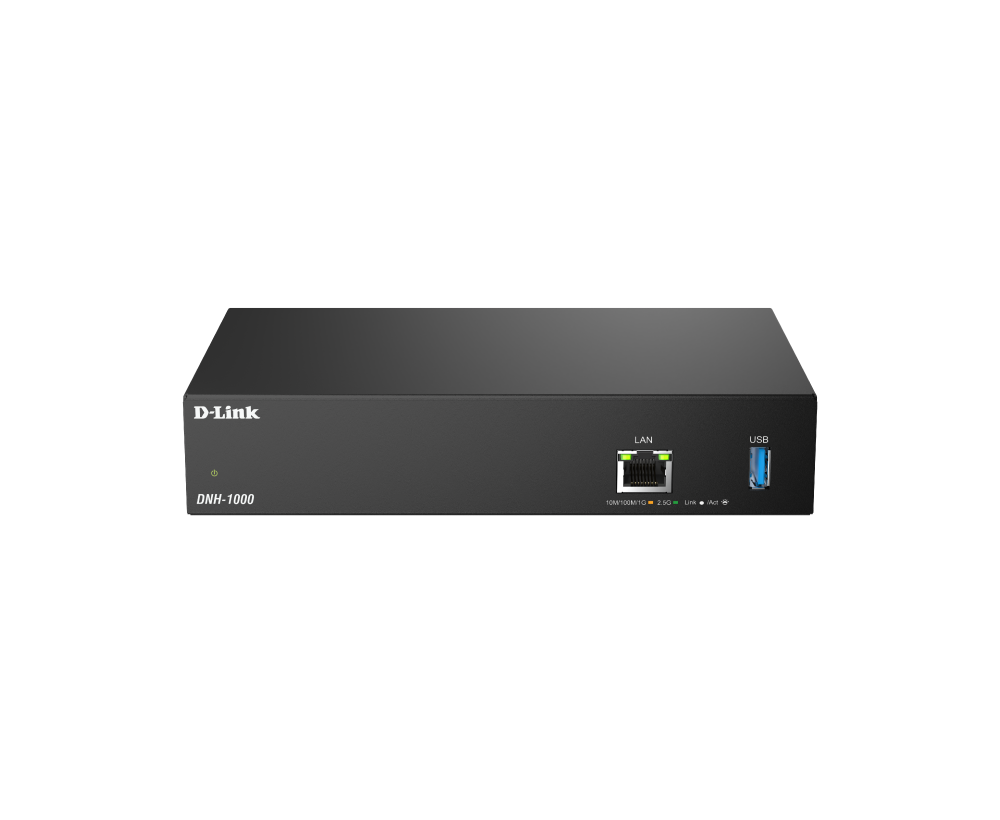 D-LINK DNH-1000 Nuclias Network Controller unterstützt bis zu 500 Geräte 1x 2.5G Ethernet 1x USB 3.0