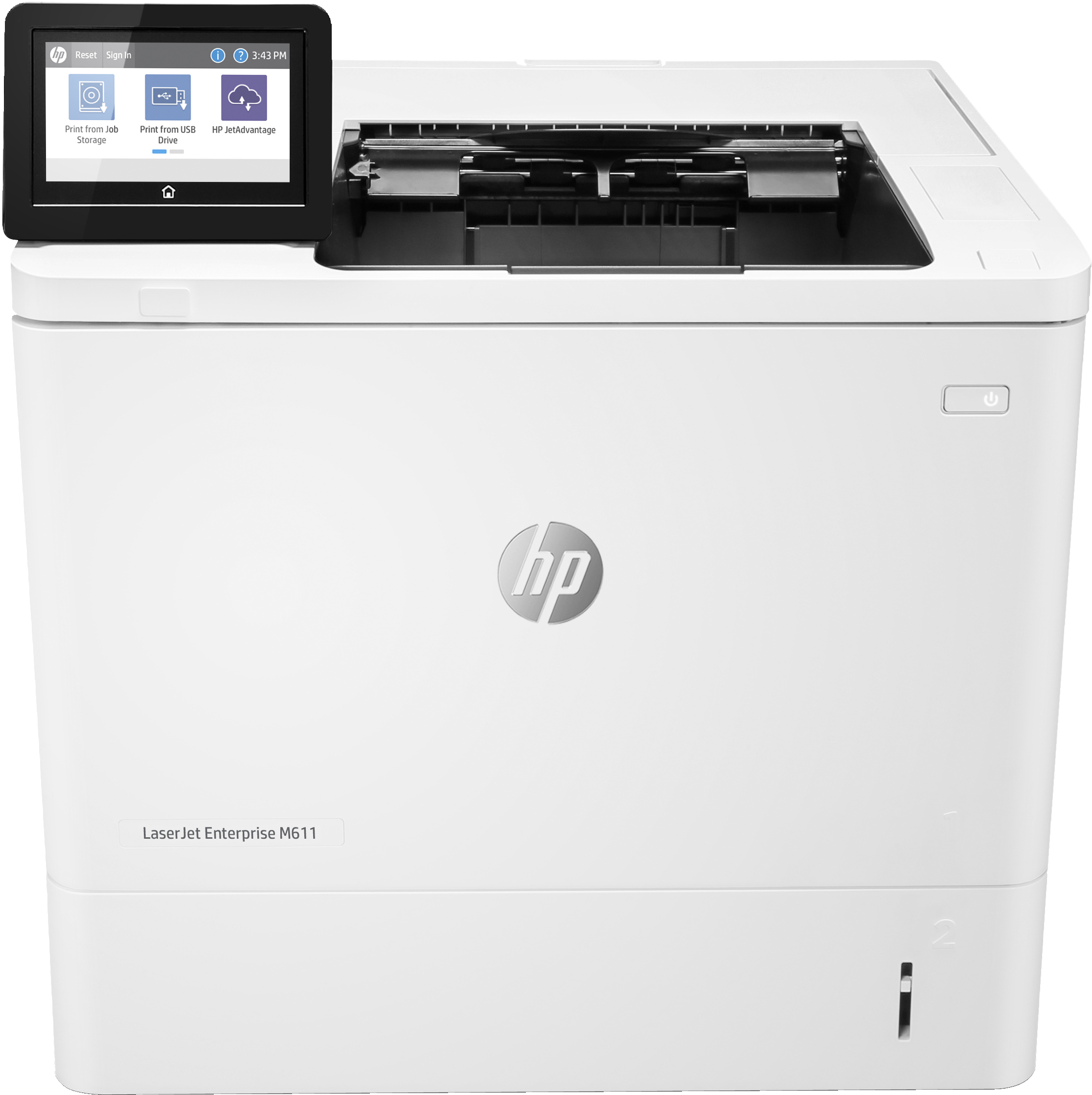 HP LaserJet Enterprise M611dn Printer Mono Duplex laser A4 1200x1200dpi 61ppm 650sheets USB LAN
