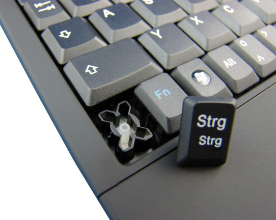 KeySonic Mini-TAS Smart-Touchpad SoftSkin, BK, ACK-540U+(DE)