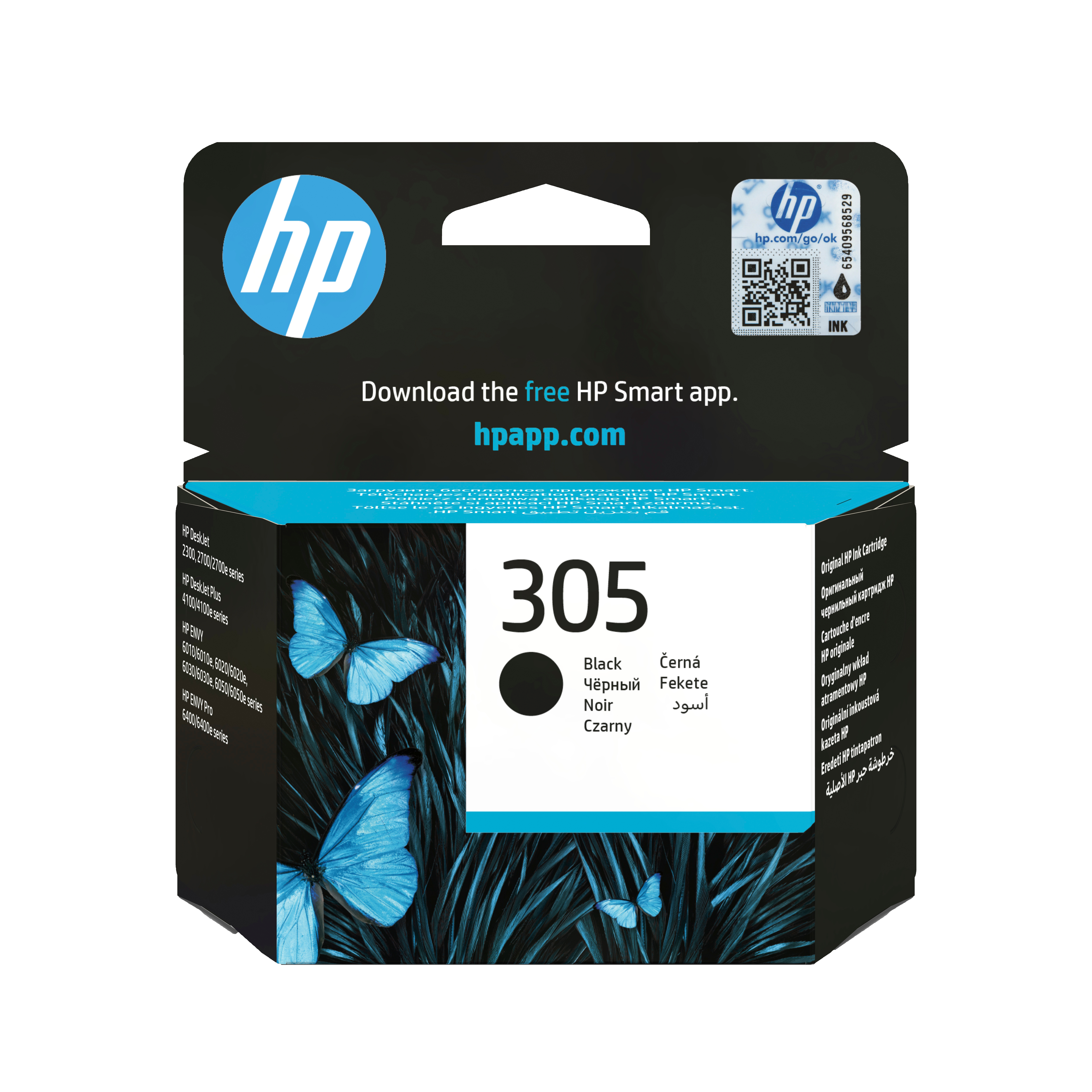 HP 305 Schwarz Tintenpatrone 3,55ml