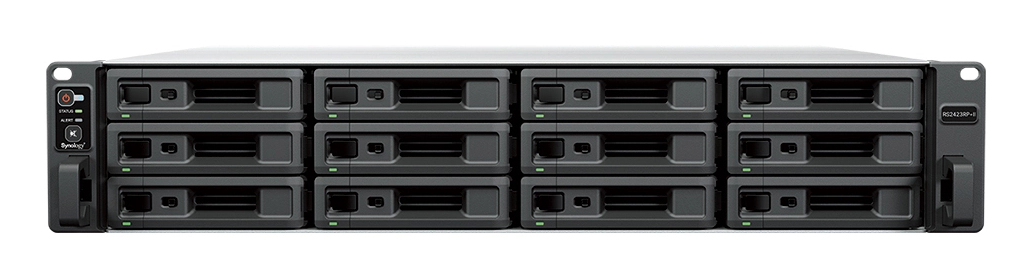 RS2423RP+II 2U 12BAY 8GB DDR4 2XUSB3.2 2XRJ45 1GB 1XRJ45 10GB