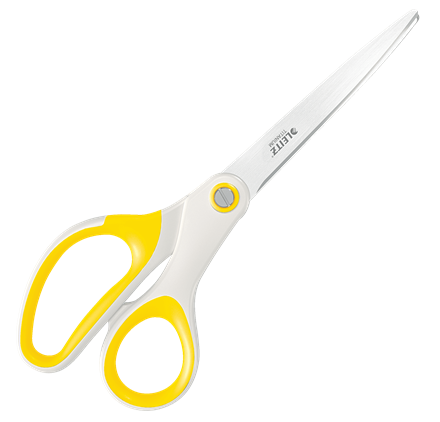 LEITZ Papierschere WOW Titan gelb 20,5 cm
