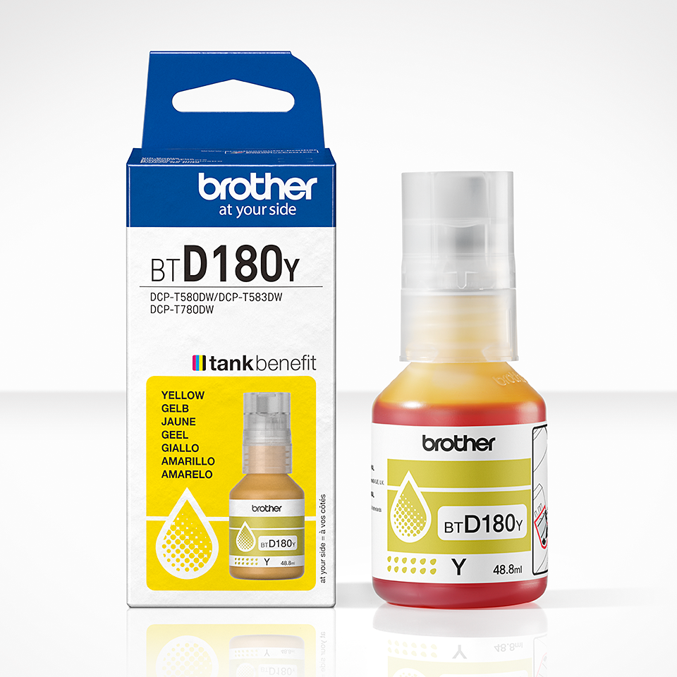 brother BTD180Y gelb Tintenflasche