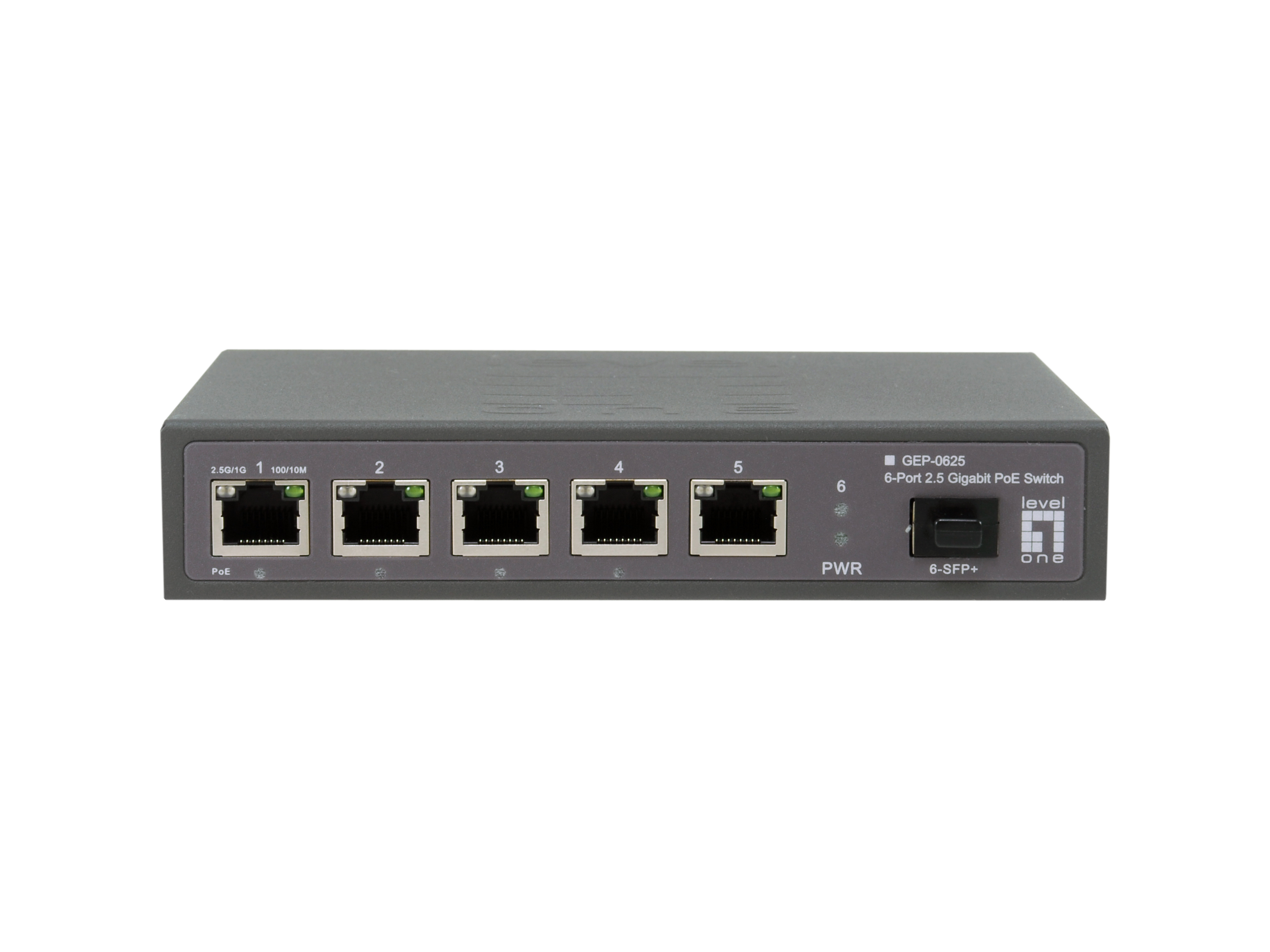 LevelOne PoE+Switch 4x2.5GE PoE/1x2.5GE/+65W unmanag.Plastik