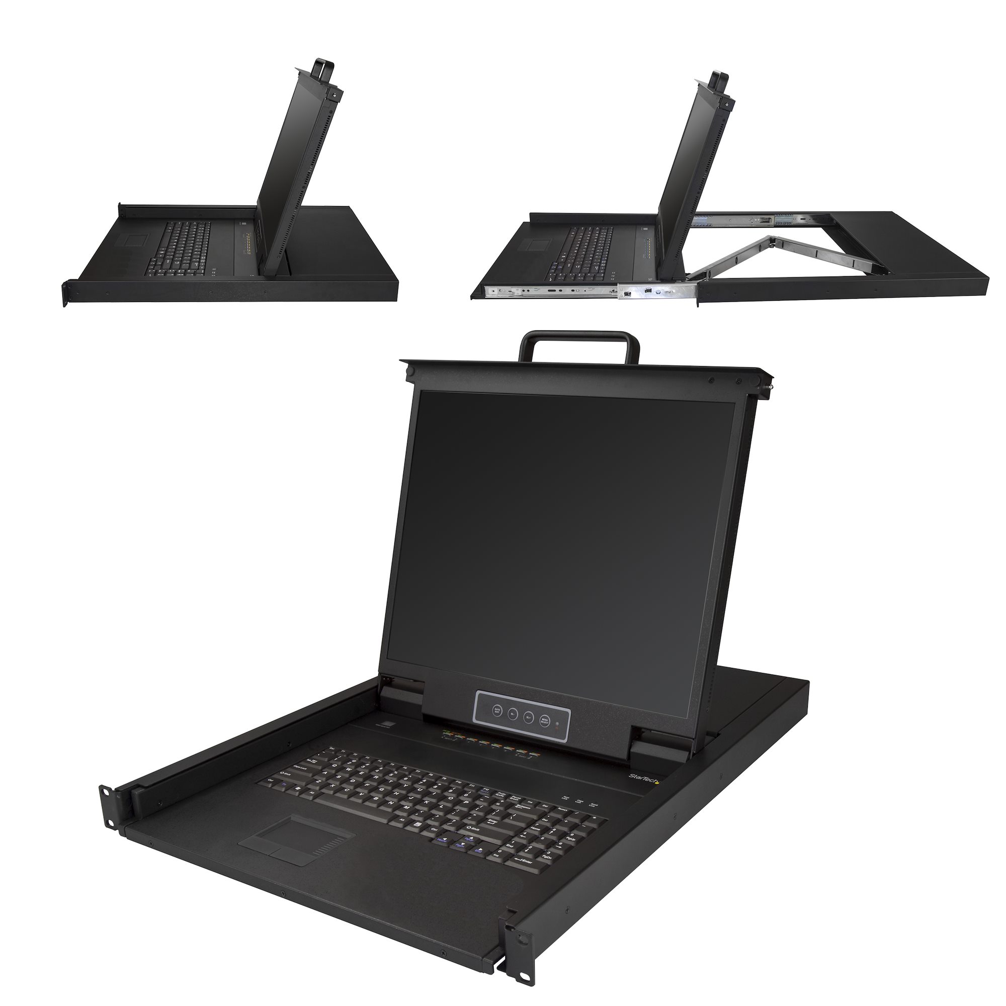 8 PORT RACKMOUNT KVM CONSOLE FOR SERVER RACK - 48.26 CM