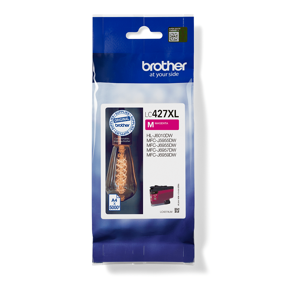 BROTHER Magenta Ink Cartridge - 5000 Pages