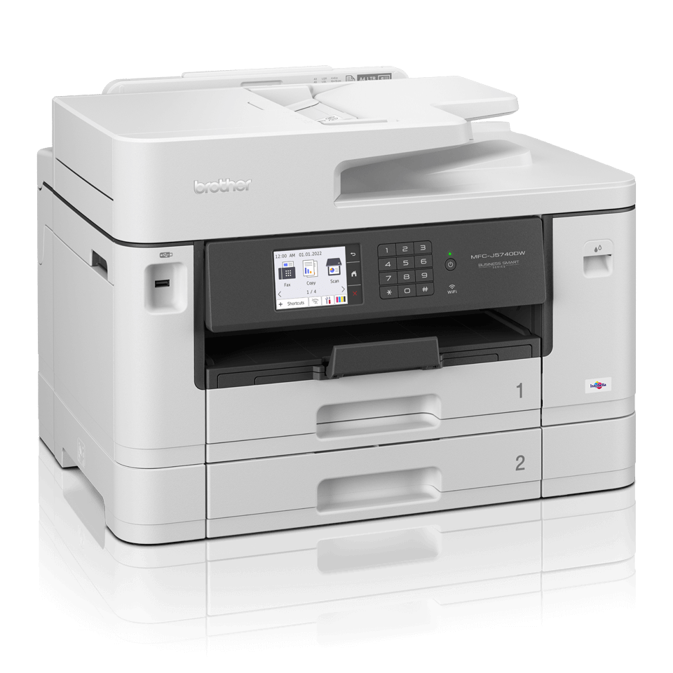 brother MFC-J5740DW 4 in 1 Tintenstrahl-Multifunktionsdrucker grau
