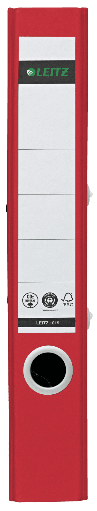 LEITZ recycle 1019 Ordner rot Karton 5,0 cm DIN A4, 1 St.