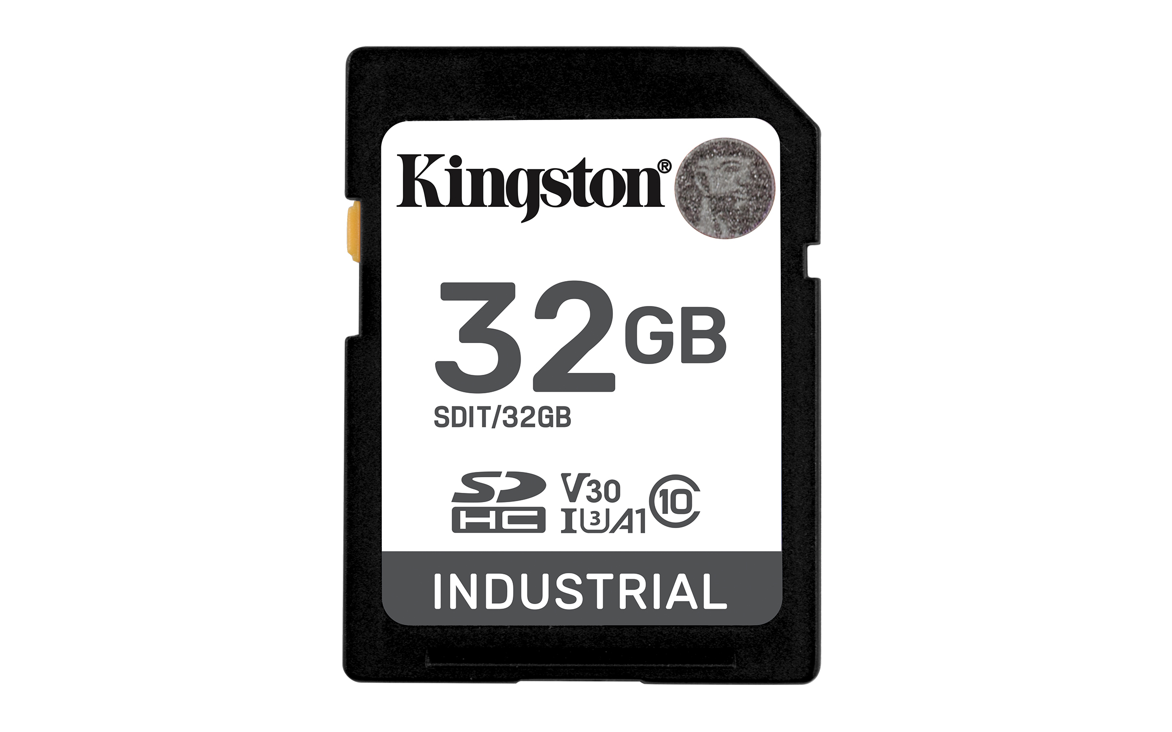 KINGSTON 32GB SDHC Industrial -40C to 85C C10 UHS-I U3 V30 A1 pSLC