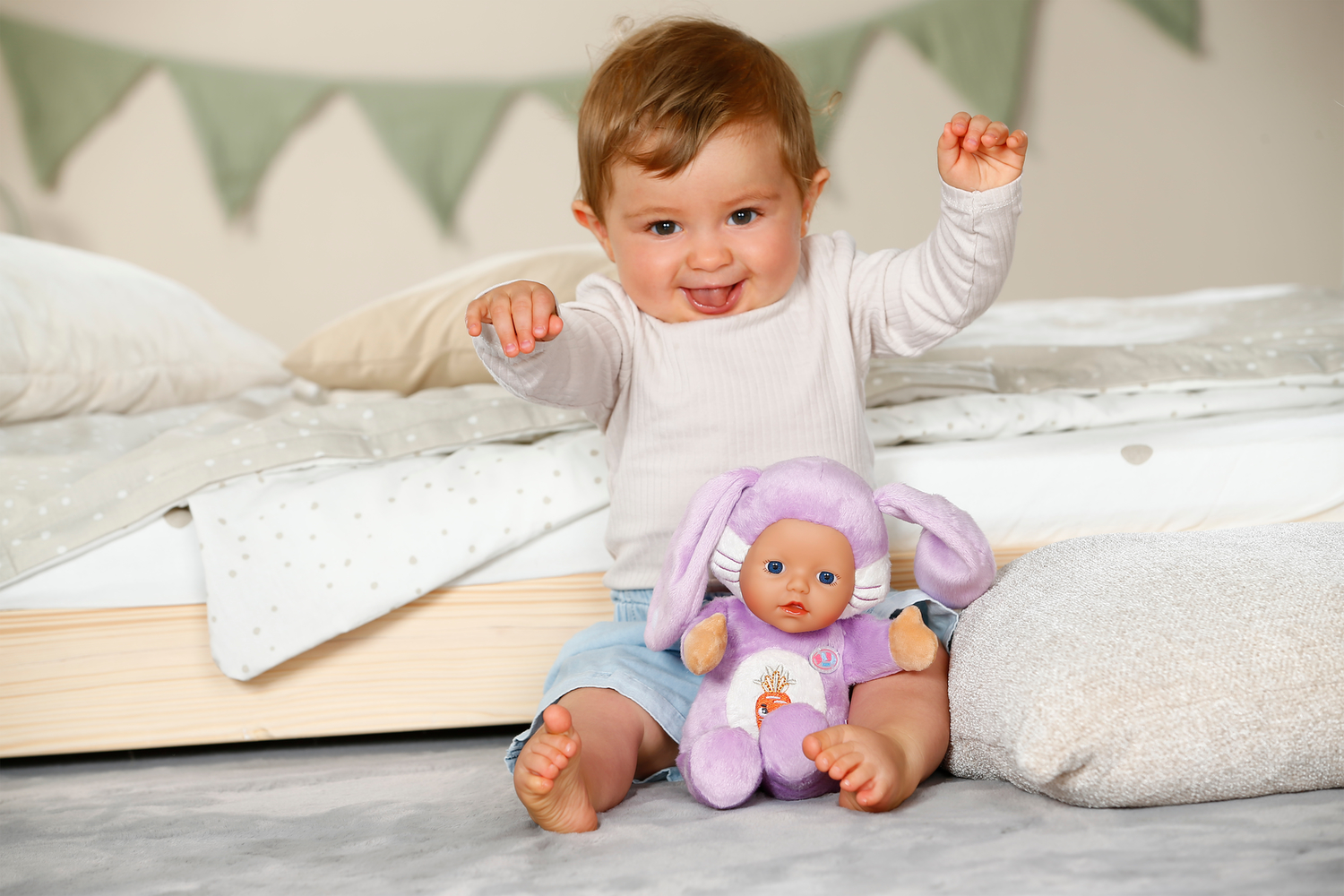 BABY born®n for babies Funny Hase 26cm, Spielfigur