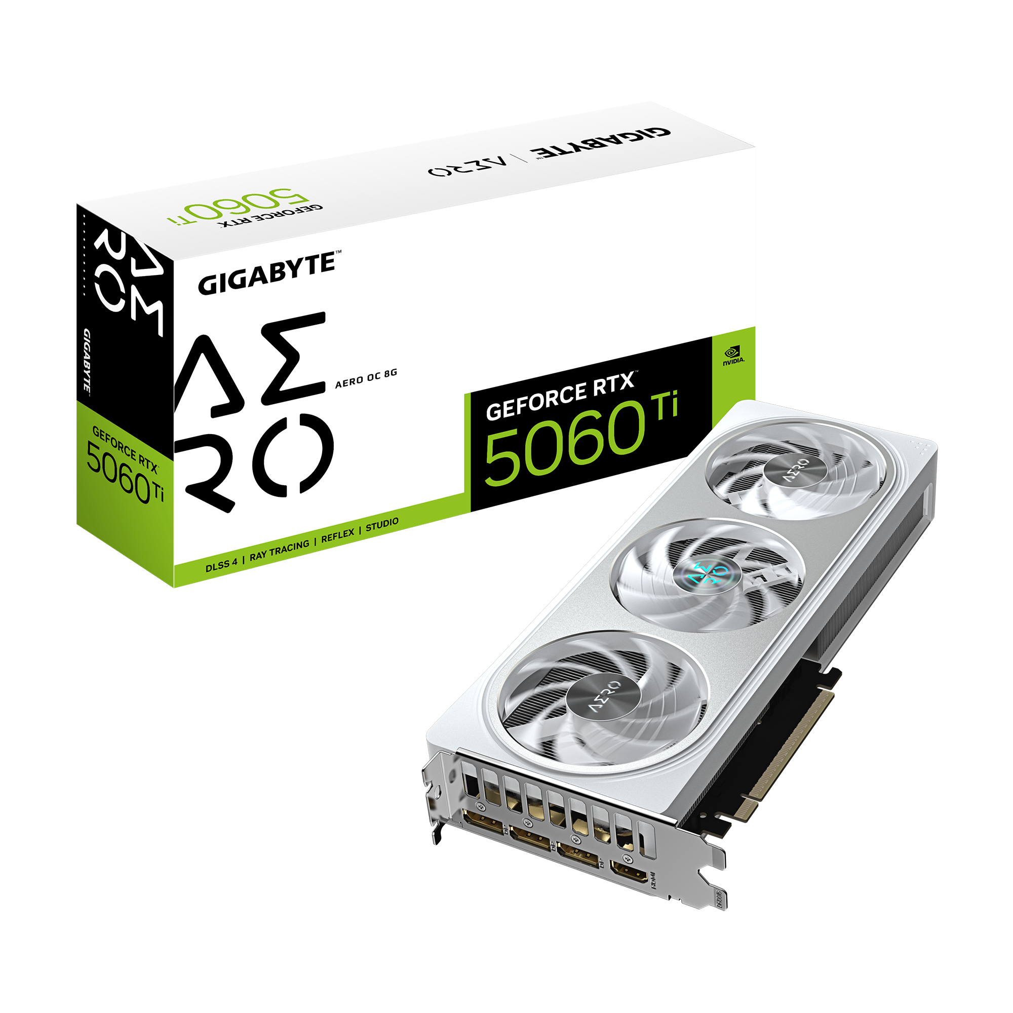 Gigabyte RTX5060 TI AERO OC 8GB GDDR7 HDMI 3xDP