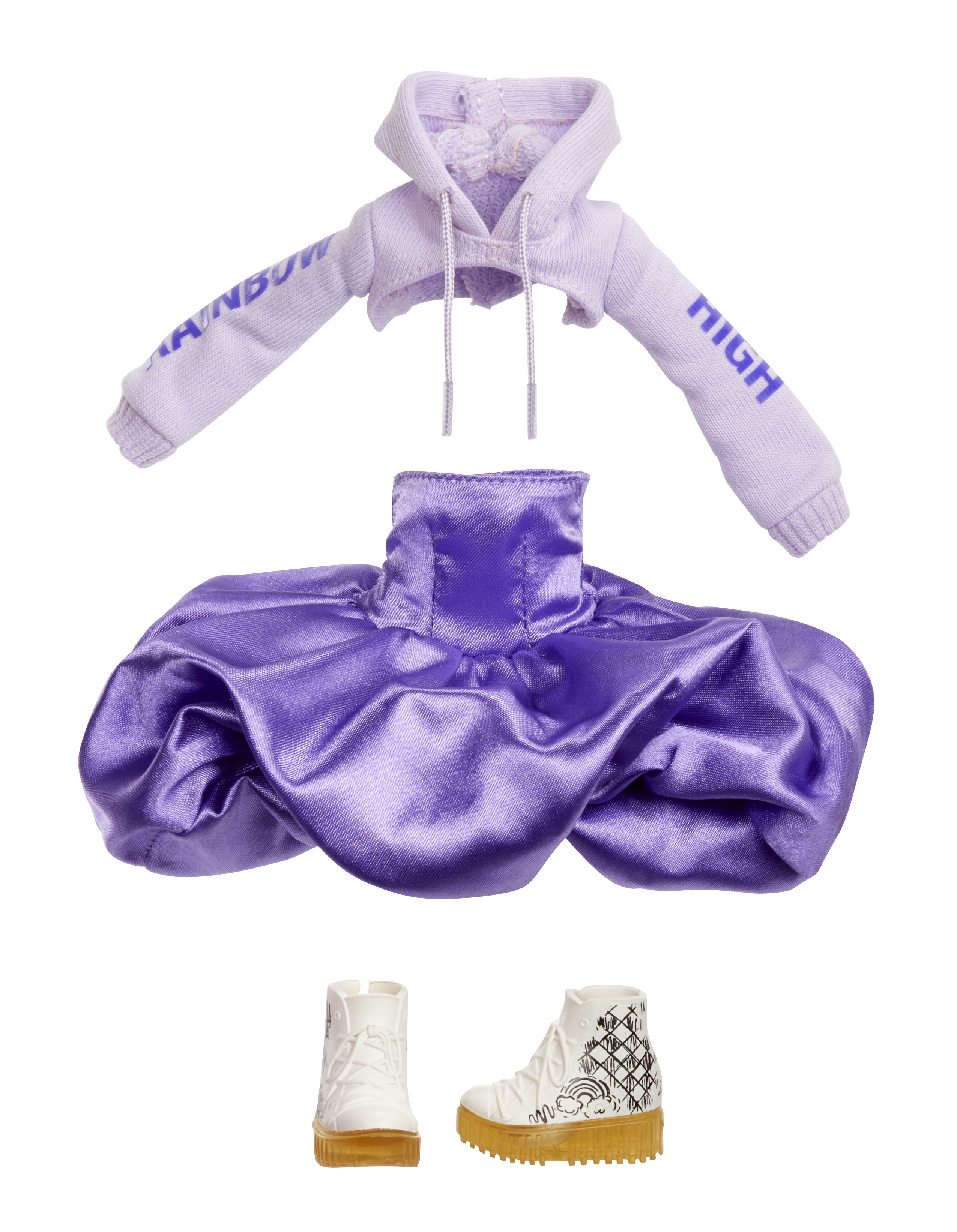 Rainbow High Rainbow High Sparkle & Shine Fashion Doll - Viola, Puppe