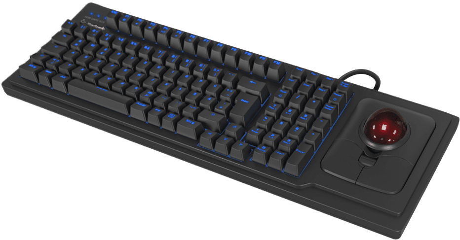 KeySonic Trackball-TAS Full-Size, BK, KSK-8202ELU-T (US)
