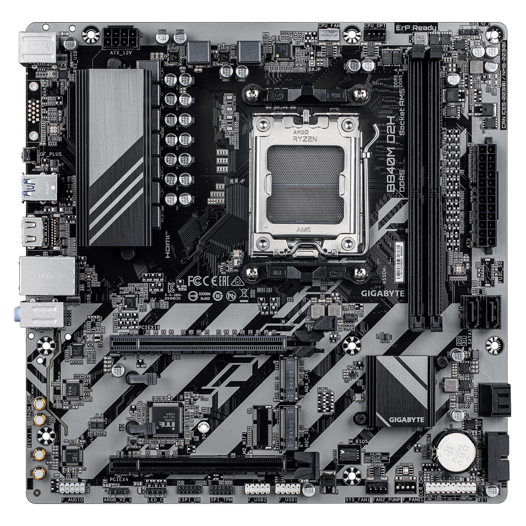 Gigabyte GA-B840M D2H (AM5) (D)