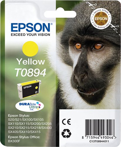 EPSON T0894 (Affe) gelb Druckerpatrone
