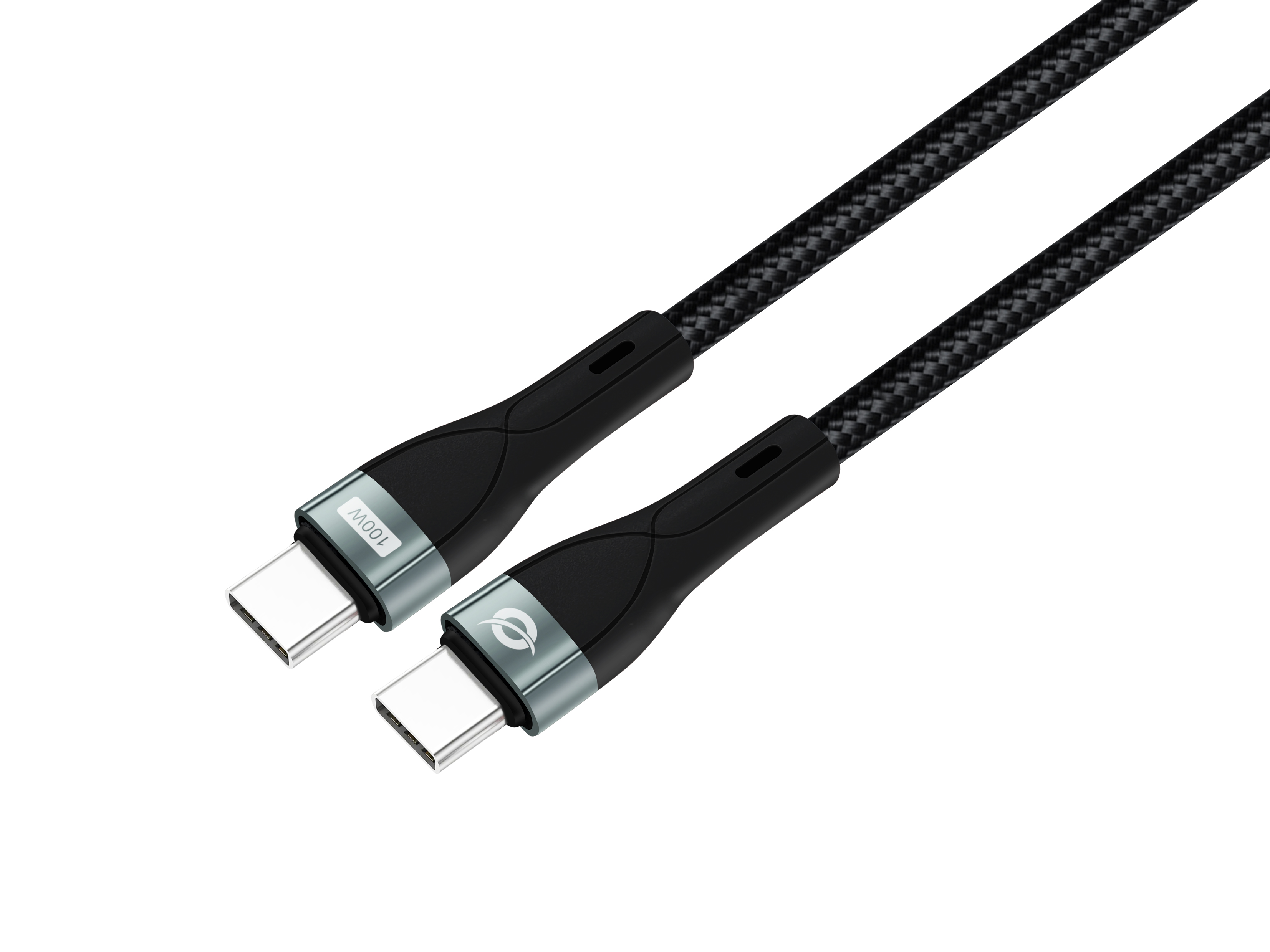 CONCEPTRONIC Kabel USB-C2.0->C 100W/QC 480Mbs 2.00m sw