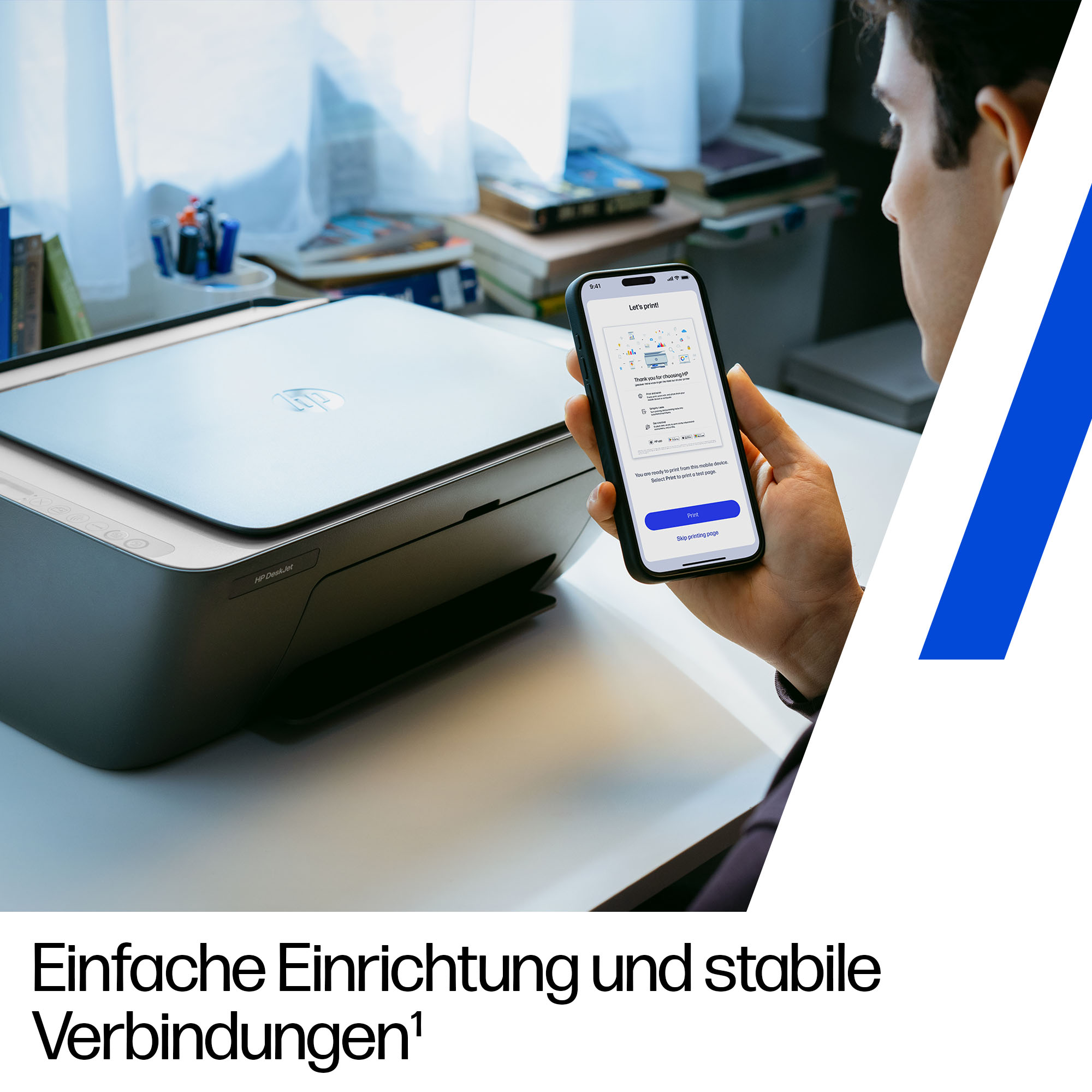 HP DeskJet 2920 All-in-One 3 in 1 Tintenstrahl-Multifunktionsdrucker schwarz, HP Instant Ink-fähig