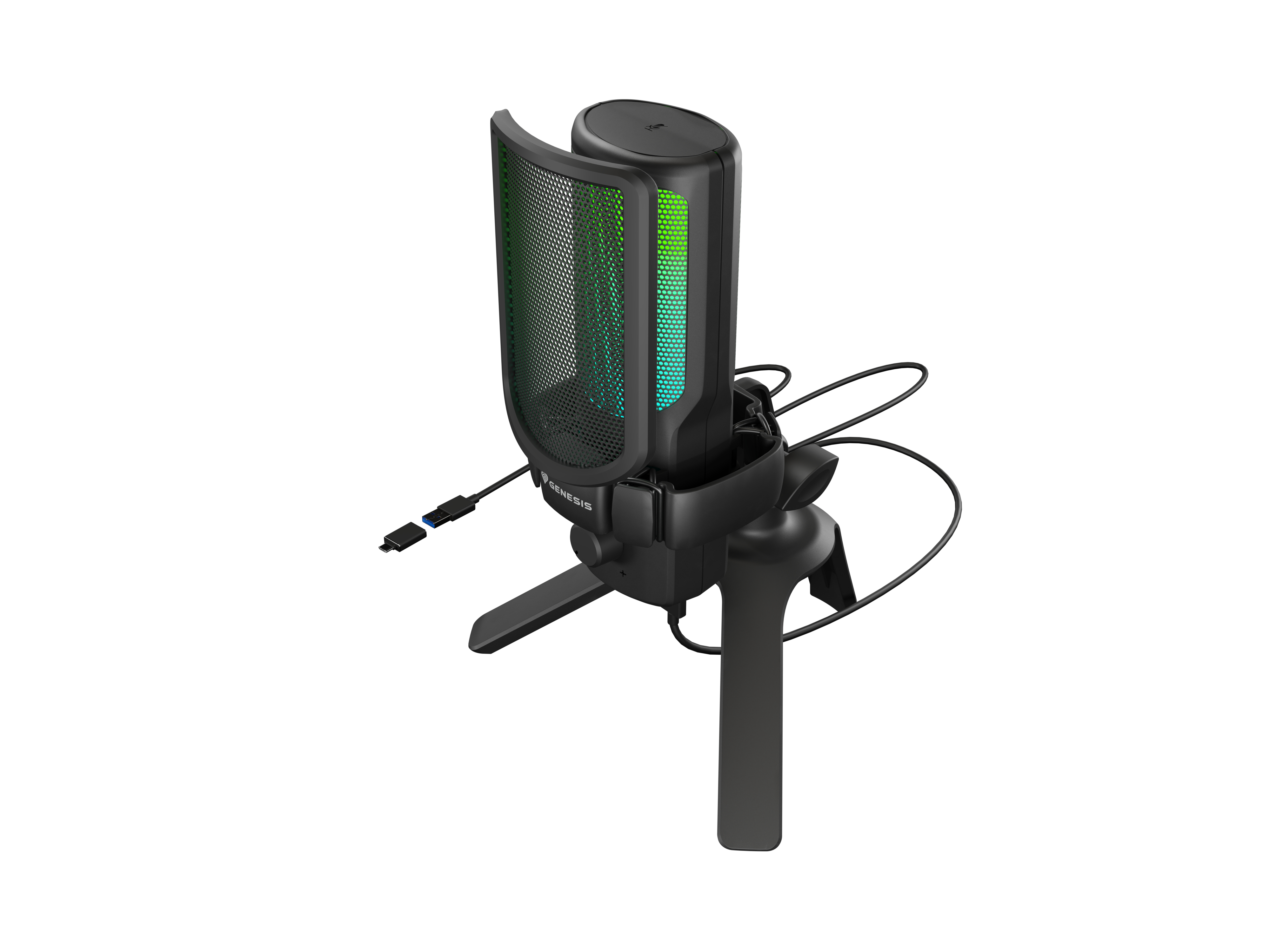 Genesis Gaming Mikrofon RADIUM 250 USB schwarz