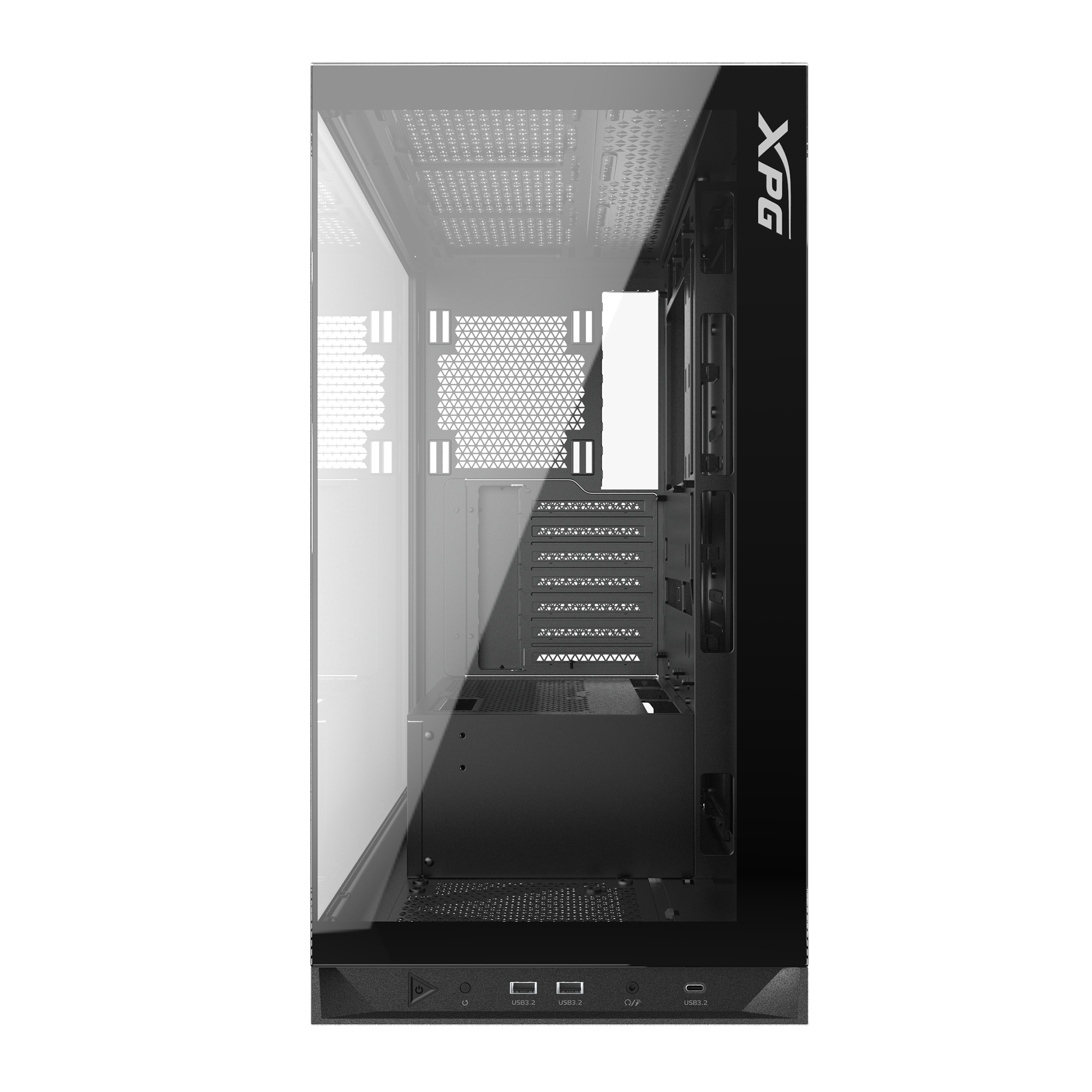 Geh XPG INVADER X (ATX) Midi Tower schwarz retail