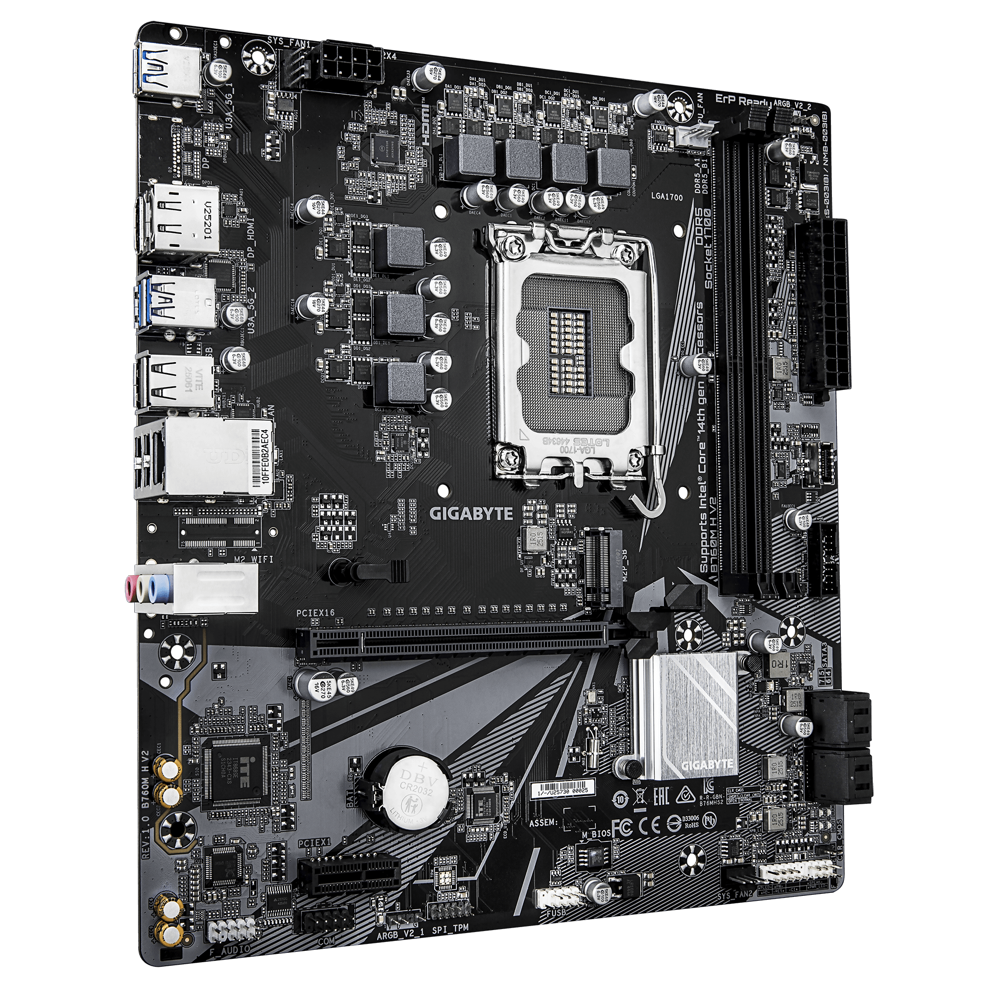 B760M H V2, Mainboard