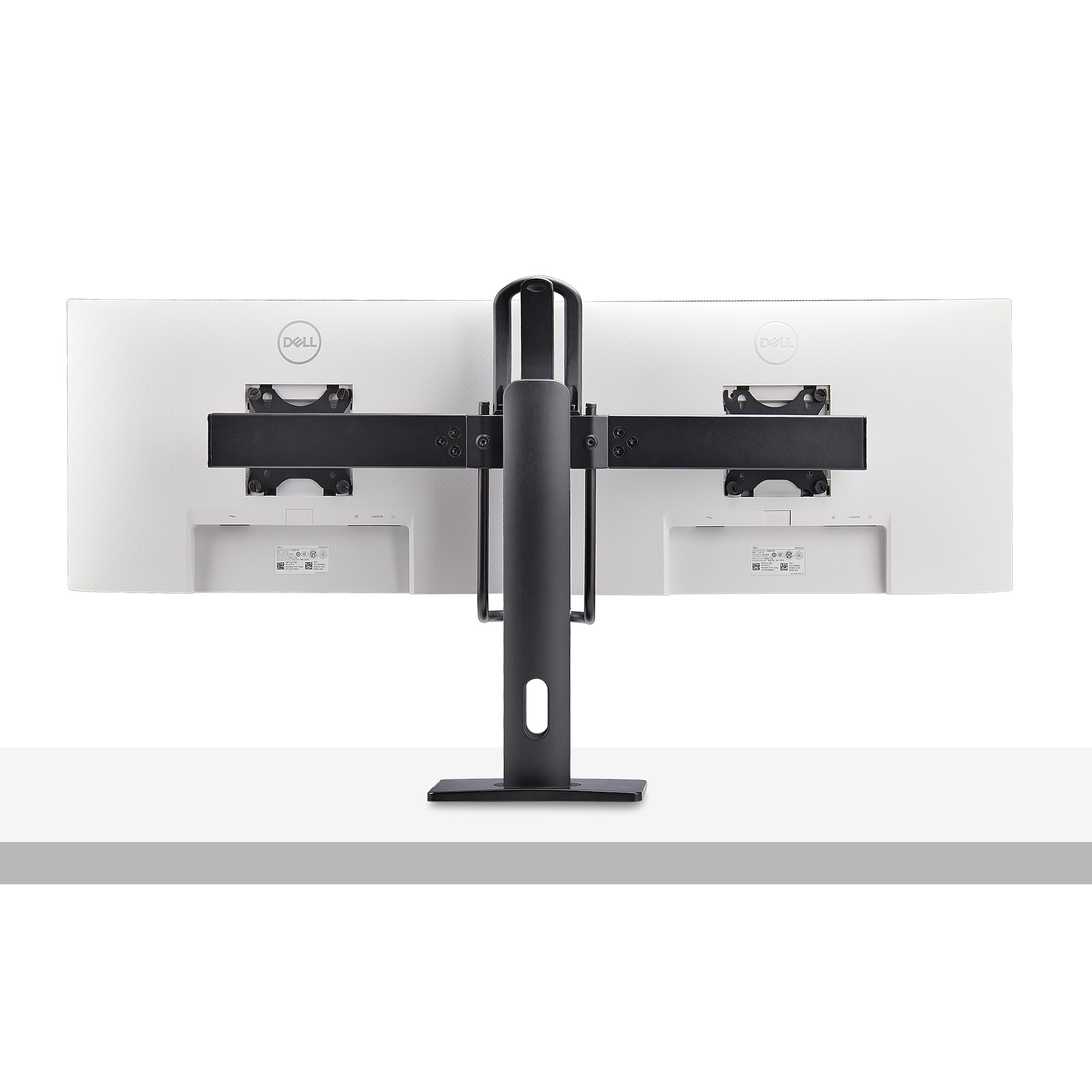 CROSSBAR DUAL MONITOR STAND DOUBLE 27INCH SCREENS VESA MOUNT