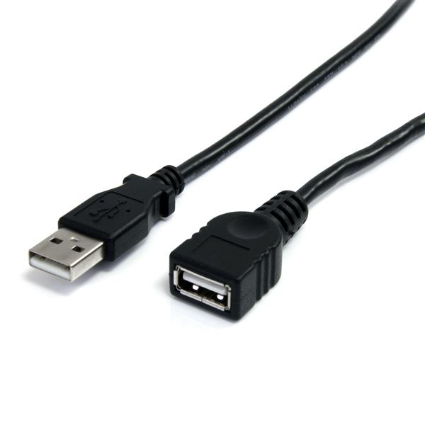 3 FT USB EXTENSION CABLE .