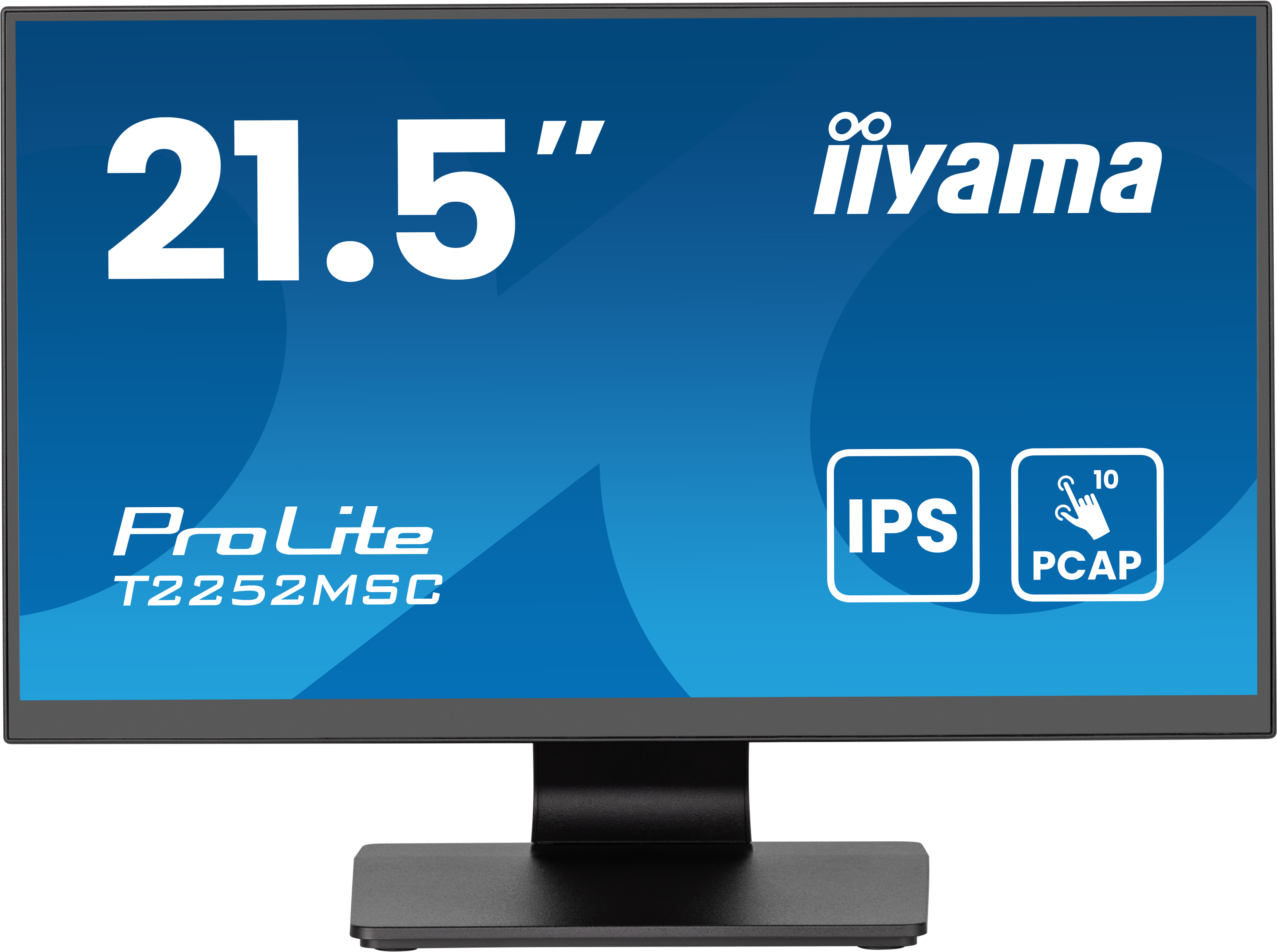 IIYAMA 54.5cm (21,5) T2252MSC-B2AG 16:9 Touch HDMI+2USB+DP