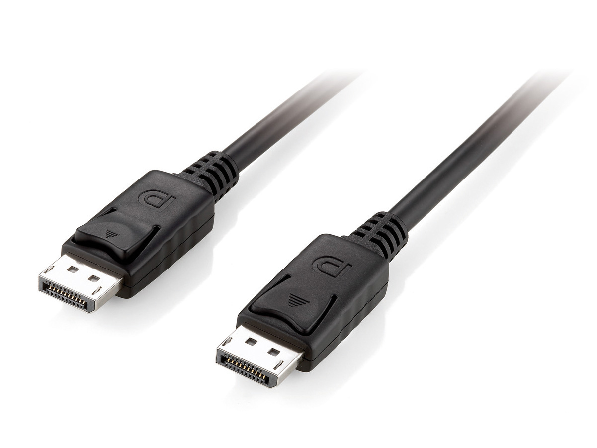 Equip DisplayPort 1.2 15Stk 4K/60Hz St/St 2.00m schwarz