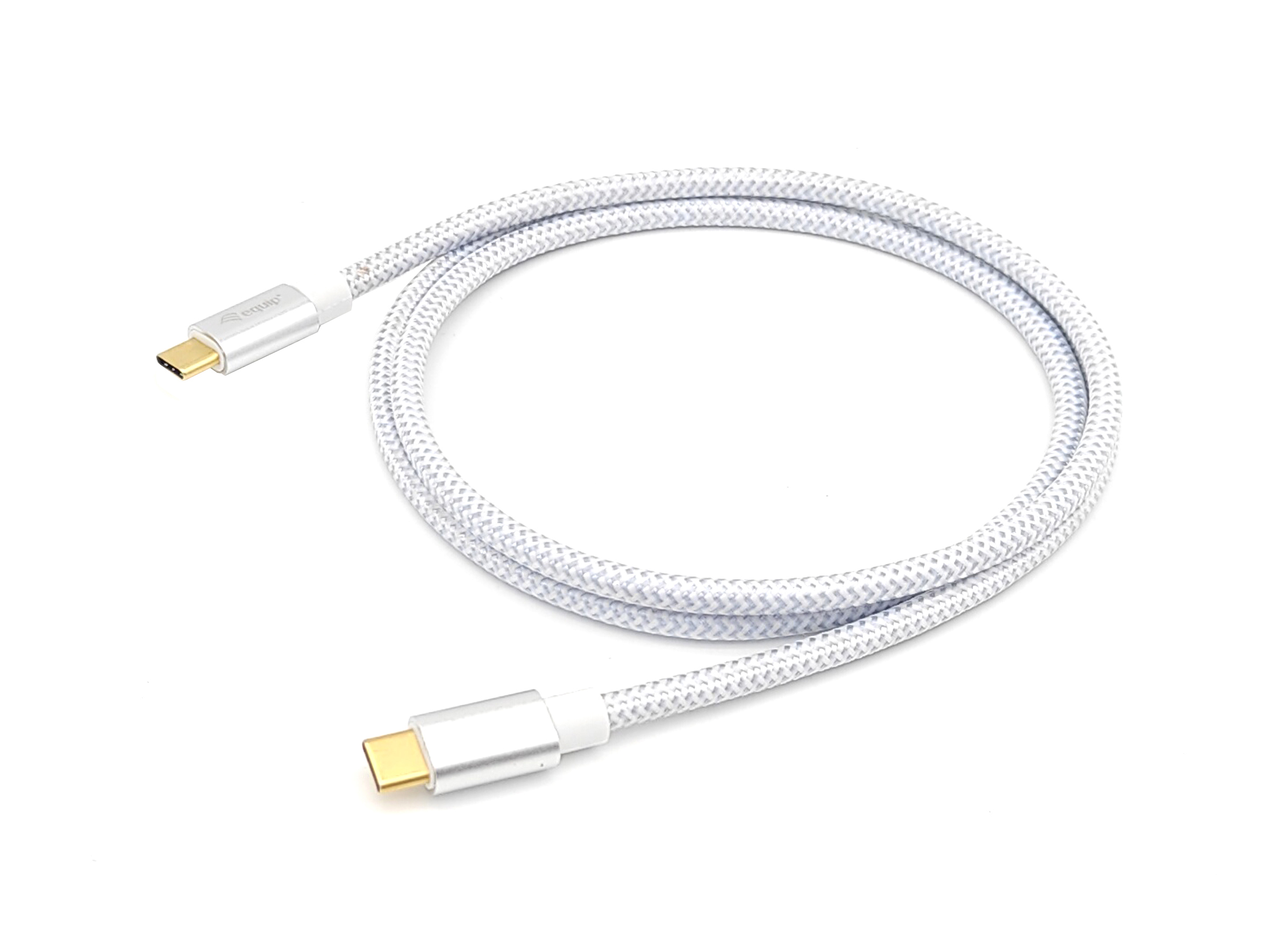 Equip Kabel USB-C3.2->C Gen2 4K PD100W St/St 2.00m weiß