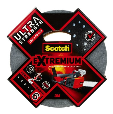 Scotch Extremium™ Ultra Strength Gewebeband schwarz 48,0 mm x 25,0 m 1 Rolle