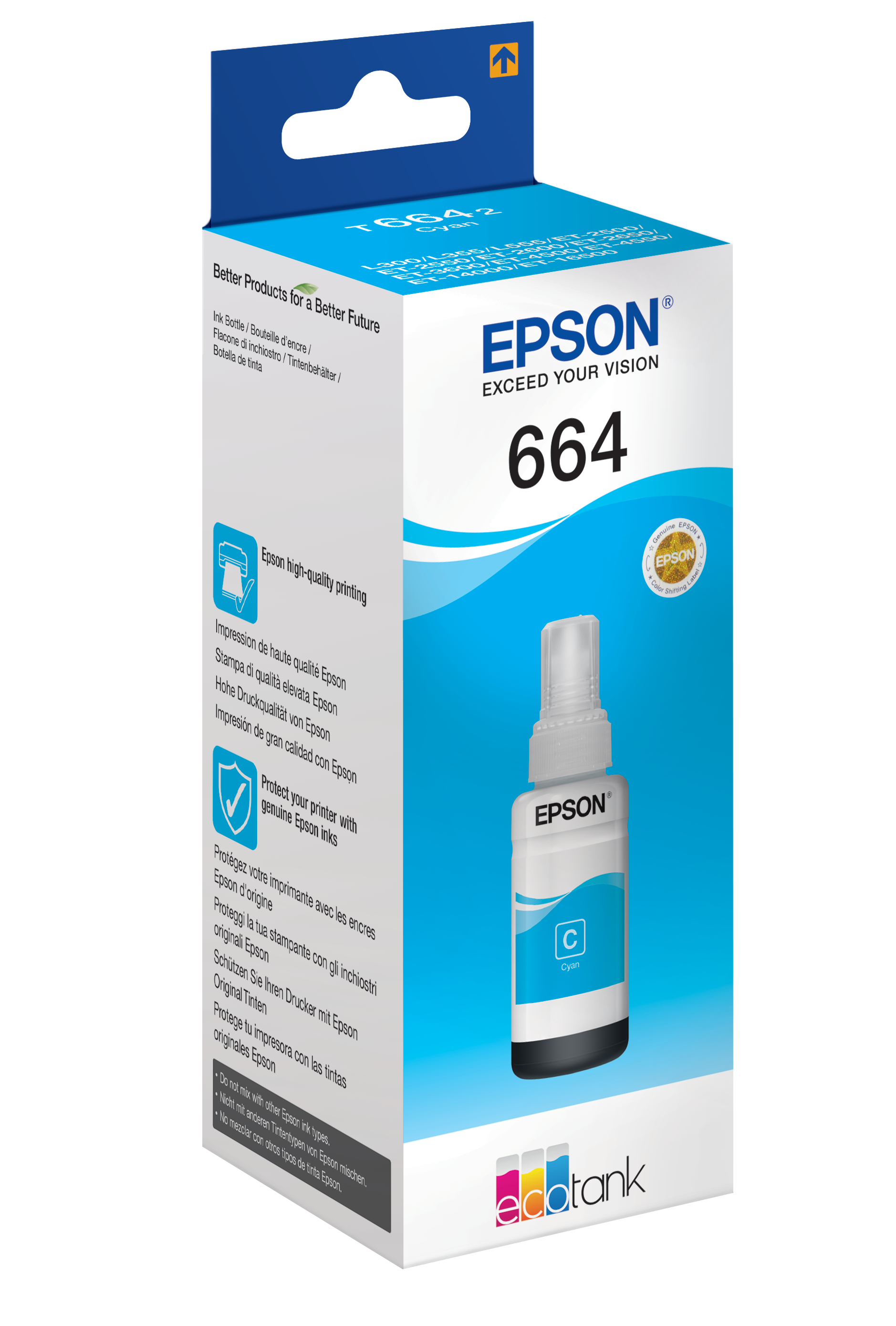 EPSON T6642 cyan Tintenflasche