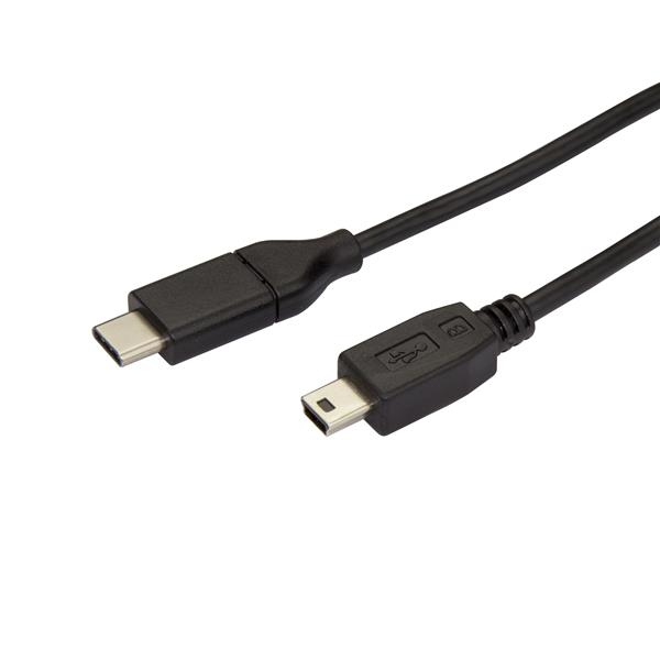 STARTECH.COM USB-C auf Mini USB Kabel - St/St - 2m - USB 2.0 - USB C zu USB Mini - USB Typ C auf Mini USB