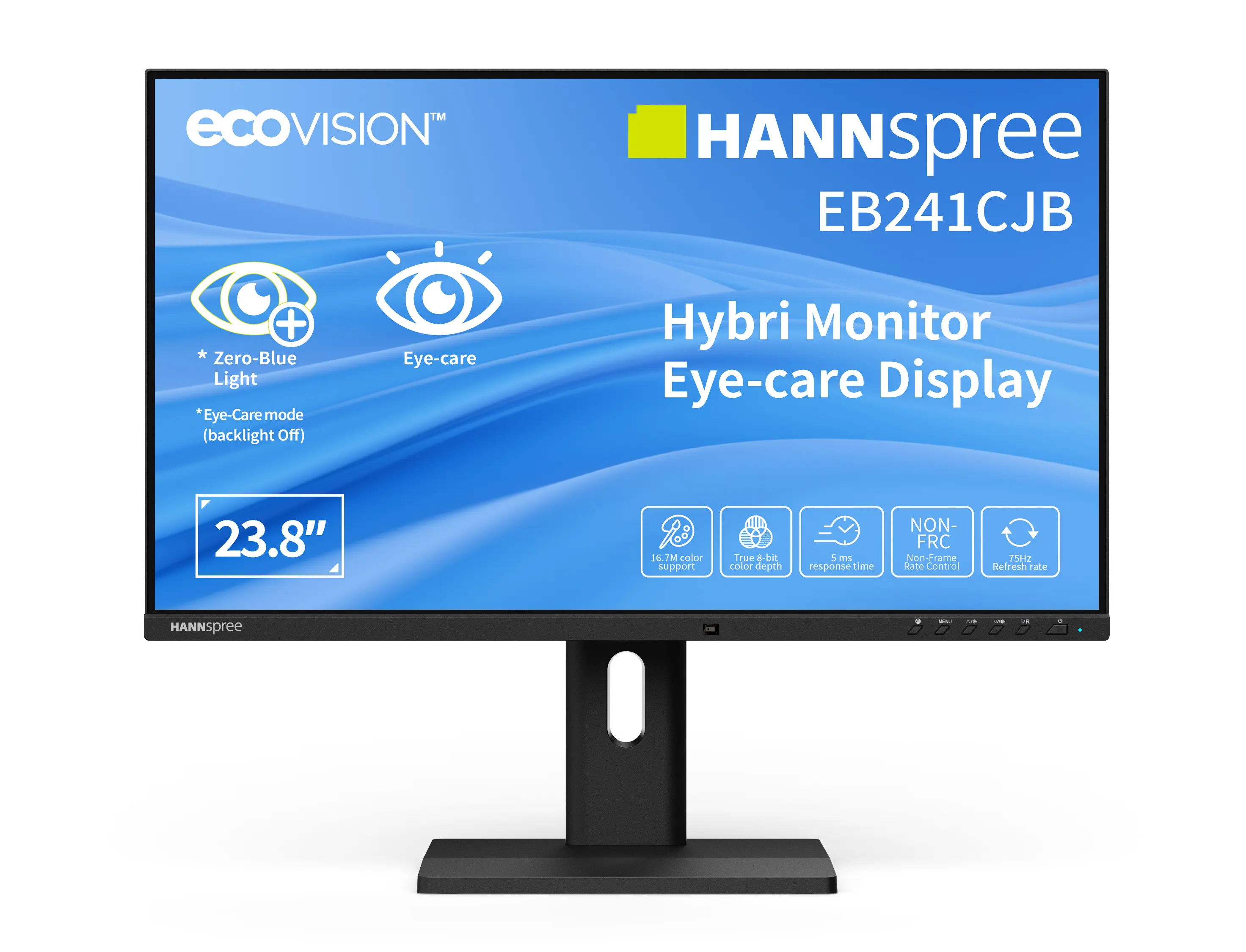HANNSPREE EB241CJB 60,45cm 23,8Zoll 1920x1080 16:9 6ms HDMI DP USB (P)