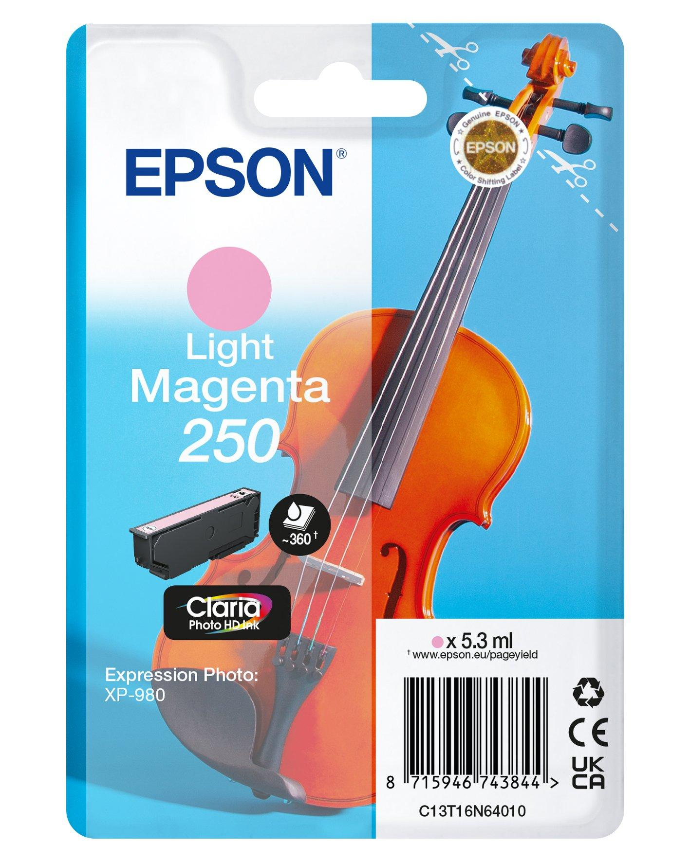 EPSON 250 (Violine) light magenta Druckerpatrone